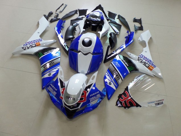 Adesivo Monster Carene Moto R1 07-08 Adesivo Monster Carene Moto R1 07-08