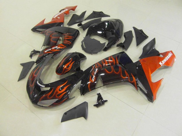 Arancia Fiamma Carene Moto ZX10R 06-07 Arancia Fiamma Carene Moto ZX10R 06-07