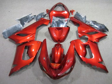 Arancia Kits Carenatura Moto Iniezione ZX6R 05-06