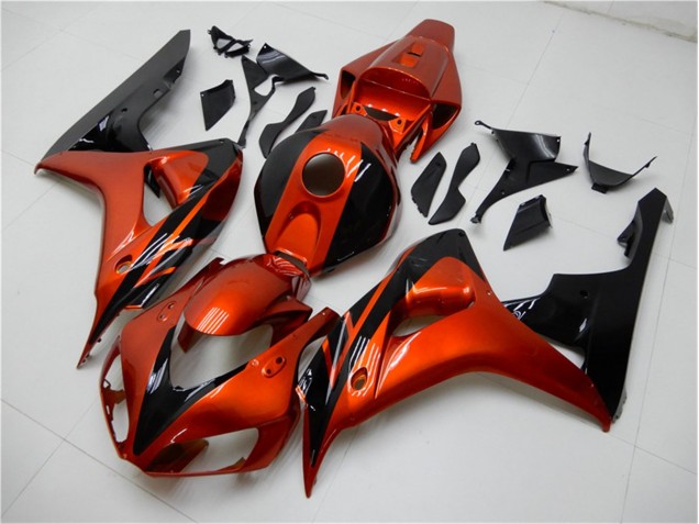 Arancia Nero Carene Moto CBR 1000 RR 06-07 Arancia Nero Carene Moto CBR 1000 RR 06-07