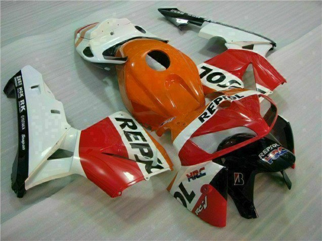 Arancia Nero Repsol Kit Carenatura Moto Completa CBR 600 RR 05-06