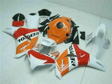 Arancia Repsol Kit Carenatura Motocicletta Completo ABS CBR 1000 RR 08-11