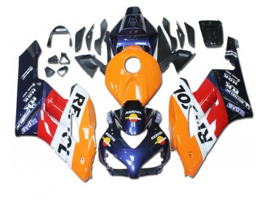 Arancia Rosso Blu Repsol Carene Moto CBR 1000 RR 04-05