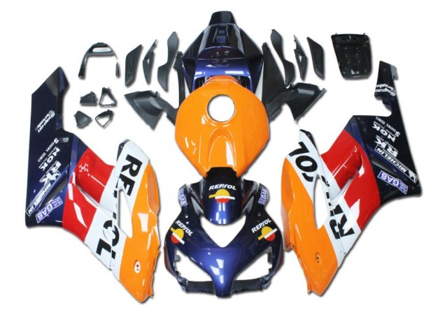 Arancia Rosso Blu Repsol Carene Moto CBR 1000 RR 04-05