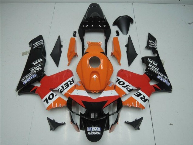 Arancia Rosso Nero Repsol Carene Moto CBR 600 RR 03-04 Arancia Rosso Nero Repsol Carene Moto CBR 600 RR 03-04