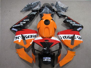 Arancia Rosso Nero Repsol Carene Moto CBR 600 RR 05-06