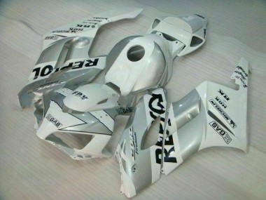 Argento Bianco Repsol Kit Carenatura Motocicletta Completo ABS CBR 1000 RR 04-05