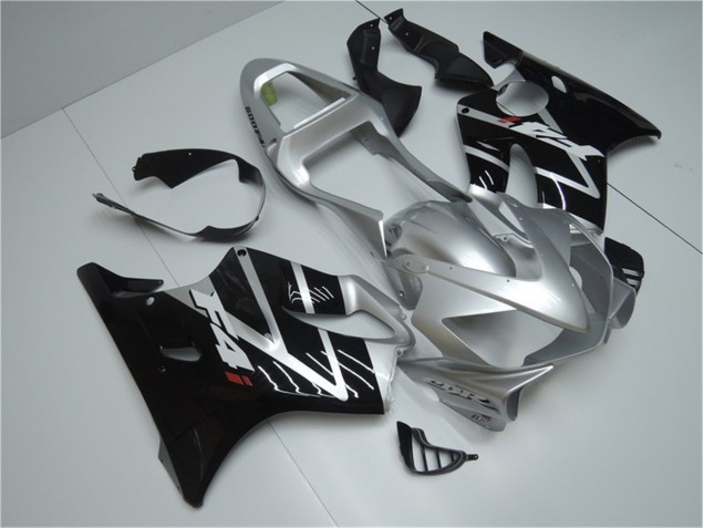 Argento Nero Carene Moto CBR 600 F4i 01-03 Argento Nero Carene Moto CBR 600 F4i 01-03