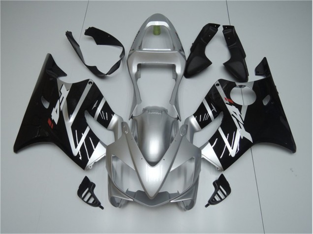 Argento Nero Carene Moto CBR 600 F4i 01-03 Argento Nero Carene Moto CBR 600 F4i 01-03