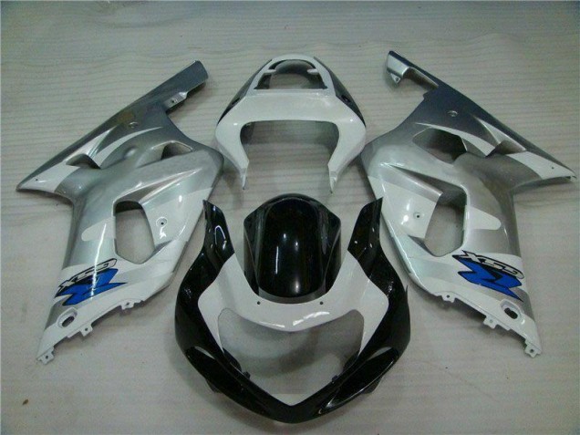 Argento Nero Carrozzeria Moto & Carena Moto GSXR 600 / 750 K1 K2 K3 01-03 Argento Nero Carrozzeria Moto & Carena Moto GSXR 600 / 750 K1 K2 K3 01-03