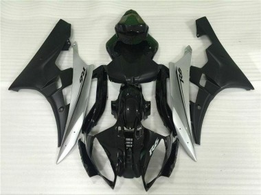 Argento Nero Kit Carenatura Moto Iniezione R6 06-07