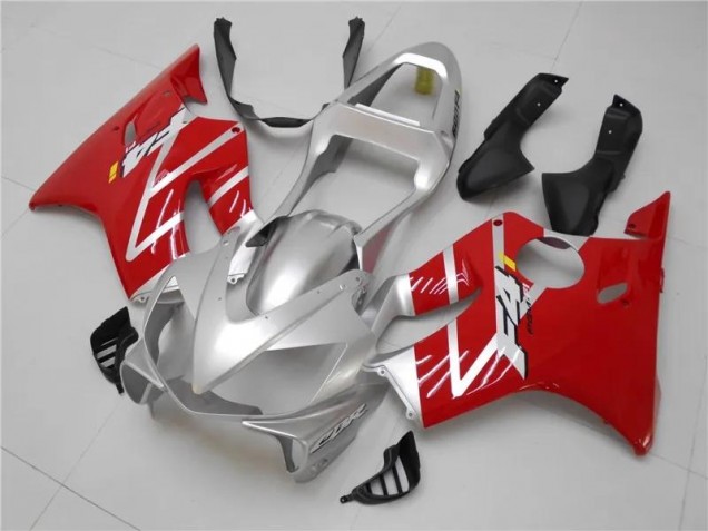 Argento Rosso Carene Moto CBR 600 F4i 01-03 Argento Rosso Carene Moto CBR 600 F4i 01-03