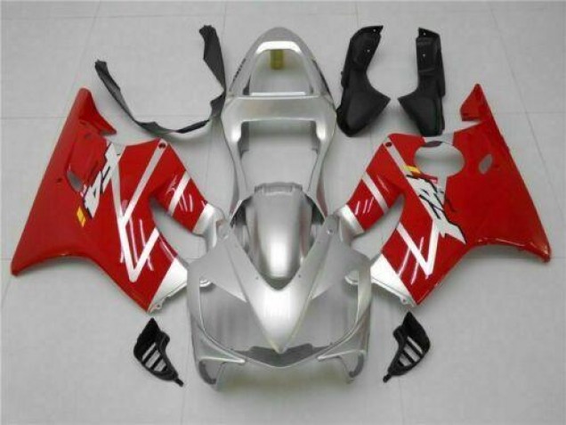 Argento Rosso Carene Moto CBR 600 F4i 01-03 Argento Rosso Carene Moto CBR 600 F4i 01-03