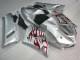 Argento Rosso Fiammas Carene Moto ZX6R 05-06 Argento Rosso Fiammas Carene Moto ZX6R 05-06