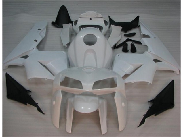 Bianco ABS Kits Carenatura Moto CBR 600 RR 05-06 Bianco ABS Kits Carenatura Moto CBR 600 RR 05-06
