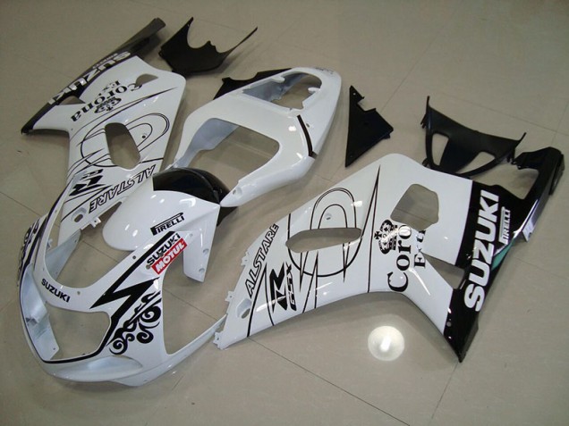 Bianco Alstare Motul Carene Moto GSXR 750 K1 K2 K3 01-03