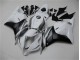 Bianco Argento Nero Carene Moto CBR 600 RR 09-12 Bianco Argento Nero Carene Moto CBR 600 RR 09-12