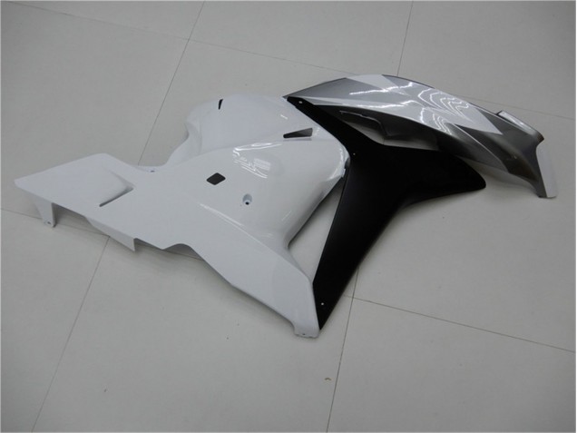 Bianco Argento Nero Carene Moto CBR 600 RR 09-12 Bianco Argento Nero Carene Moto CBR 600 RR 09-12