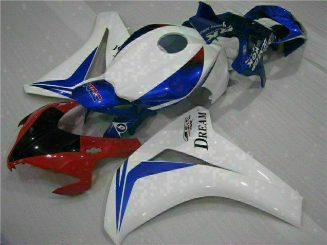 Bianco Blu ABS Kits Carenatura Moto CBR 1000 RR 08-11 Bianco Blu ABS Kits Carenatura Moto CBR 1000 RR 08-11
