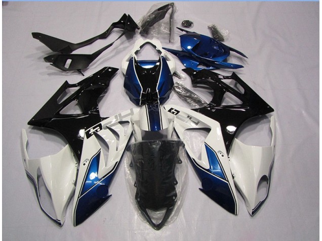 Bianco Blu ABS Plastica Moto S1000RR 09-14