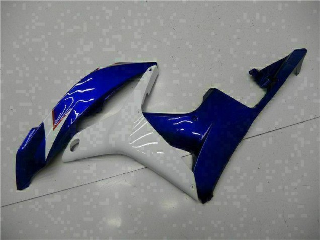 Bianco Blu Carene Moto CBR 600 RR 07-08 Bianco Blu Carene Moto CBR 600 RR 07-08
