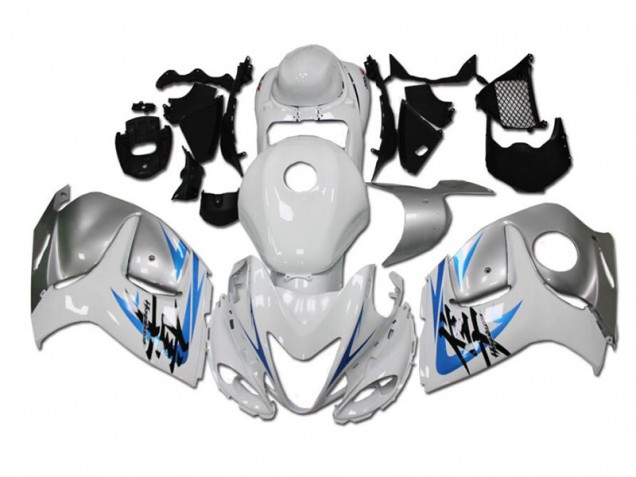 Bianco Blu Carene Moto GSXR 1300 Hayabusa 08-19