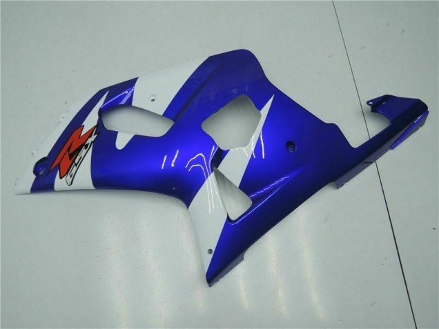 Bianco Blu Carene Moto GSXR 600 / 750 K1 K2 K3 01-03