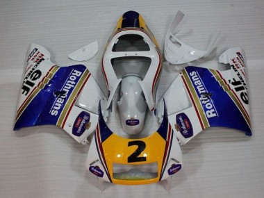 Bianco Blu Giallo Carene Moto NSR 250 MC28 P4 94-96