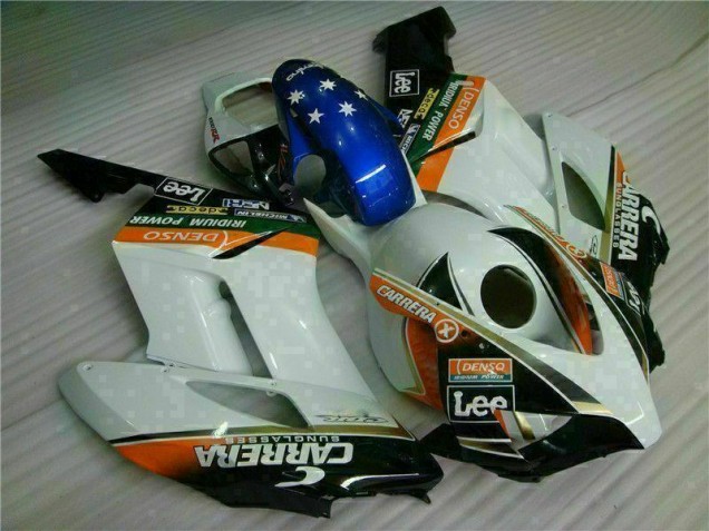 Bianco Blu Kits Carenatura Moto Completa CBR 1000 RR 04-05