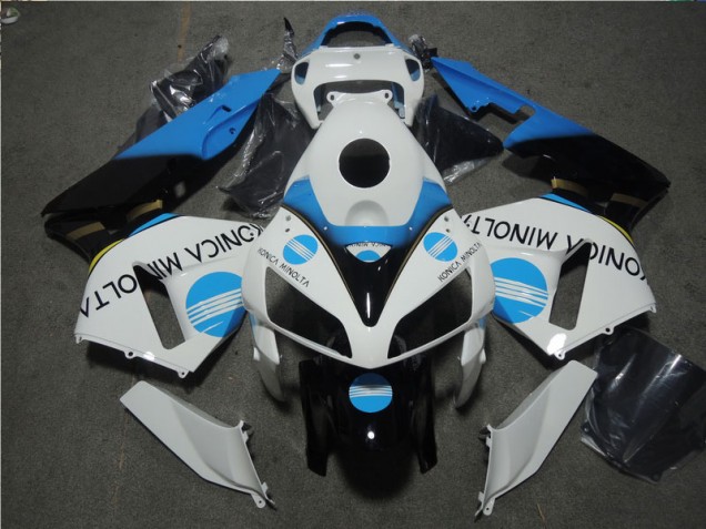 Bianco Blu Konica Minolta Kits Carenatura Moto CBR 600 RR 05-06 Bianco Blu Konica Minolta Kits Carenatura Moto CBR 600 RR 05-06