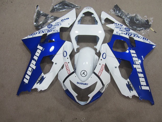 Bianco Blu Motul Carene Moto GSXR 600 K4 04-05