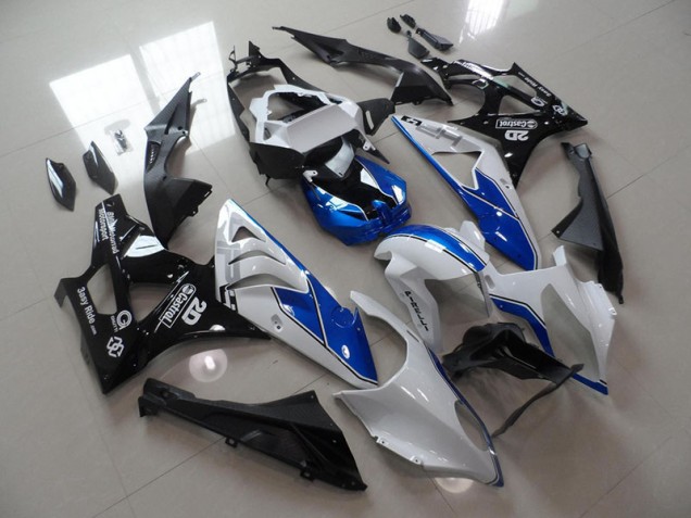 Bianco Blu Nero Carene Moto S1000RR 09-14