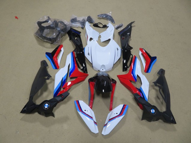Bianco Blu Rosso Nero Carene Moto S1000R 17-18 Bianco Blu Rosso Nero Carene Moto S1000R 17-18