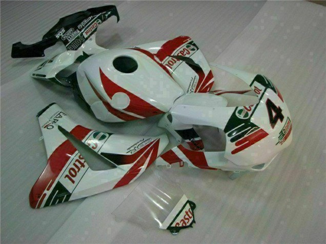 Bianco Castrol 4 Carene Moto CBR 1000 RR 08-11 Bianco Castrol 4 Carene Moto CBR 1000 RR 08-11