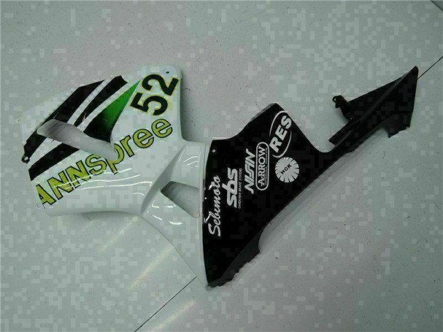Bianco Giallo Verde 52 Carene Moto CBR 600 RR 05-06 Bianco Giallo Verde 52 Carene Moto CBR 600 RR 05-06