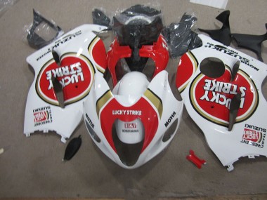 Bianco Lucky Strike Motul Carene Moto GSXR 1300 Hayabusa 96-07