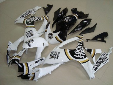 Bianco Lucky Strike Nero Motul Carene Moto GSXR 750 K6 06-07