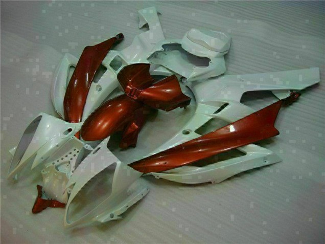 Bianco Marrone Carene Moto R6 06-07