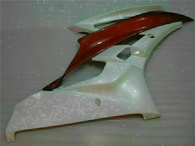 Bianco Marrone Carene Moto R6 06-07