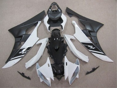Bianco Nero ABS Kits Carene Moto R6 06-07