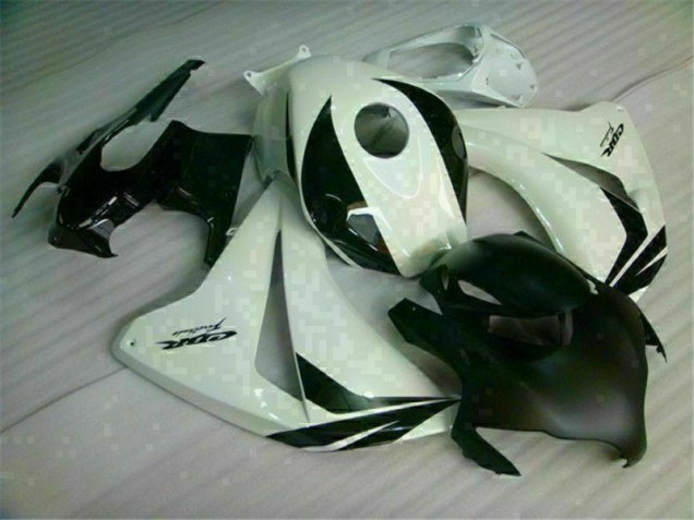 Bianco Nero Carene Moto & Plastica Moto CBR 1000 RR 08-11 Bianco Nero Carene Moto & Plastica Moto CBR 1000 RR 08-11
