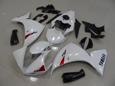Bianco Nero Carene Moto R1 12-14