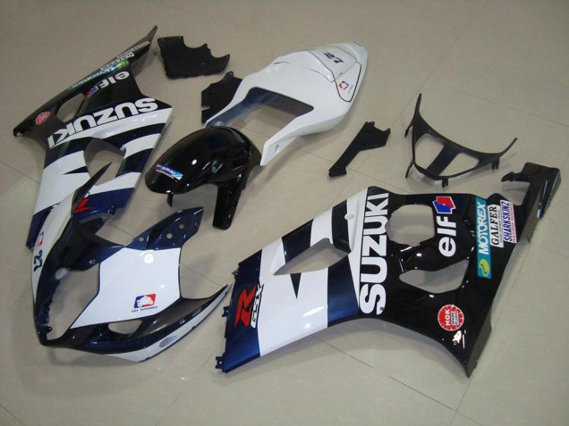 Bianco Nero Elf Carene Moto GSXR 1000 K3 03-04