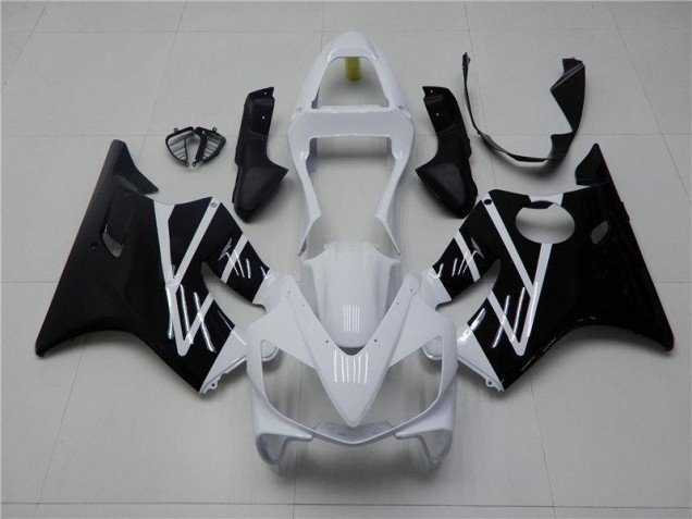 Bianco Nero Kit Carena Moto & Plastica Moto CBR 600 F4i 01-03 Bianco Nero Kit Carena Moto & Plastica Moto CBR 600 F4i 01-03