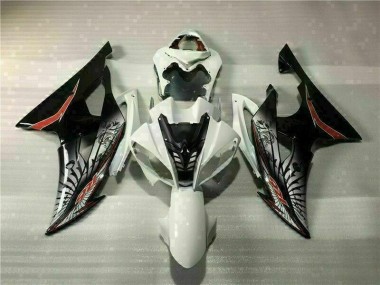 Bianco Nero Kit Carenatura Iniezione R6 08-16