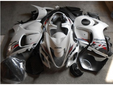 Bianco Nero Kit Carenatura Motocicletta Completo ABS GSXR 1300 Hayabusa 08-19