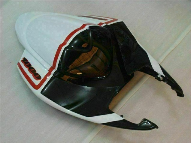 Bianco Nero Kit Carene Moto GSXR 1000 K5 05-06 Bianco Nero Kit Carene Moto GSXR 1000 K5 05-06