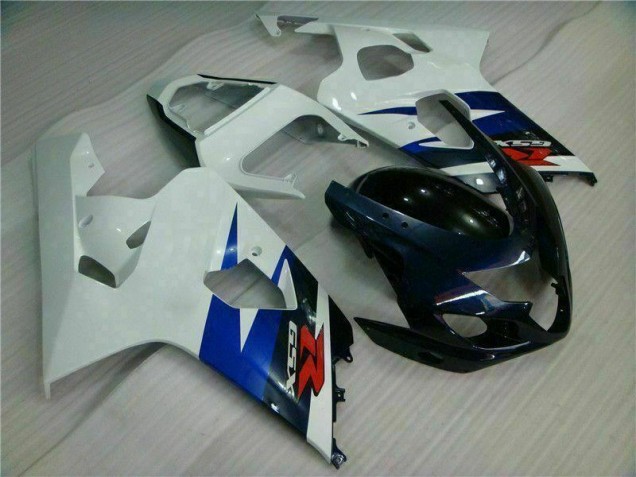 Bianco Nero Kits Carenatura Moto Iniezione GSXR 600 / 750 K4 04-05 Bianco Nero Kits Carenatura Moto Iniezione GSXR 600 / 750 K4 04-05
