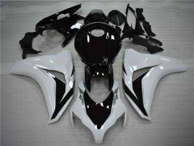 Bianco Nero Kits Carene Moto Completa CBR 1000 RR 08-11