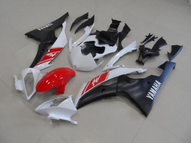 Bianco & Nero Opaco Carene Moto R6 08-16